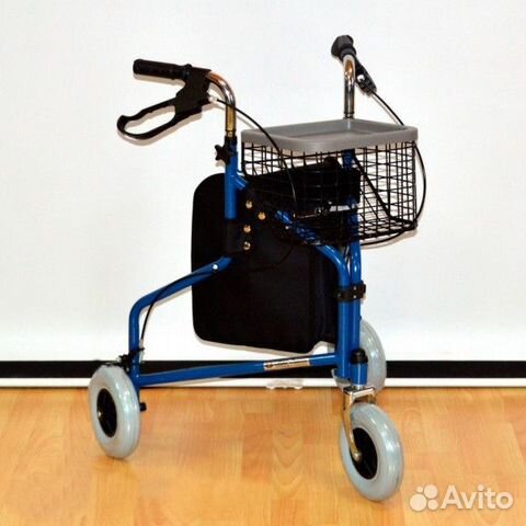 Ходунки для взрослых с корзиной