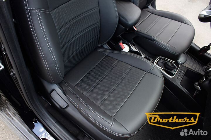 Чехлы Премиум уровня перетяжки Kia Rio X-Line