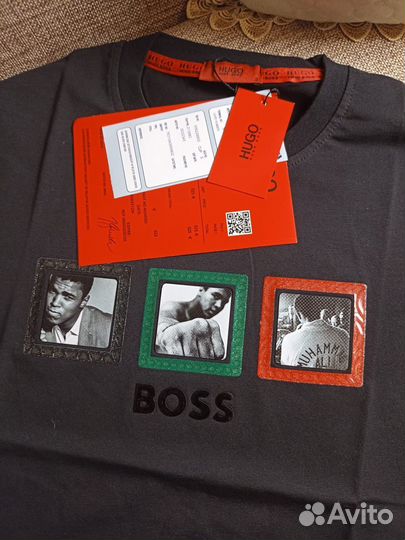 Футболка Hugo Boss мухаммед али/хуго босс