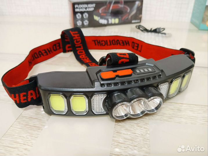 Налобный фонарик светильник универсальный
