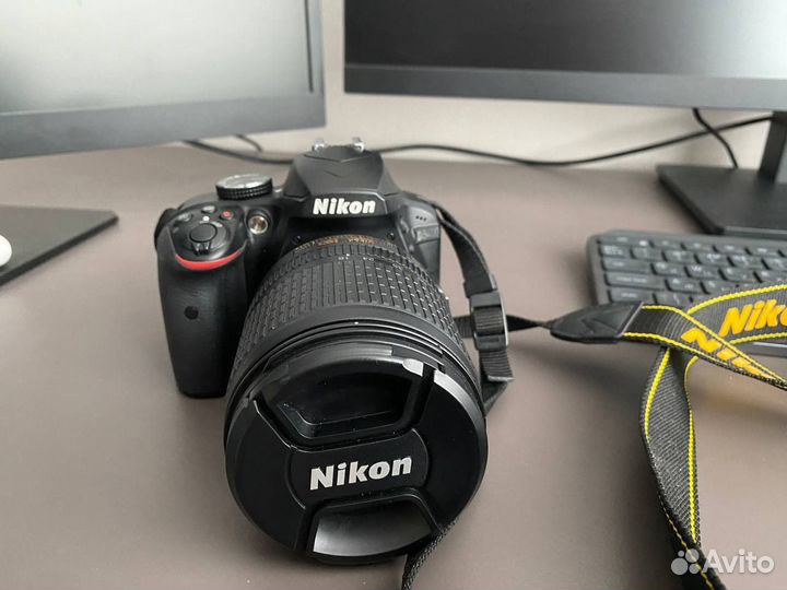 Зеркальный фотоаппарат nikon D3400 18-105 VR Kit