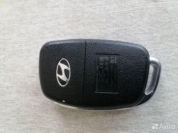 Ключ зажигания хендай соната С рабочей машины