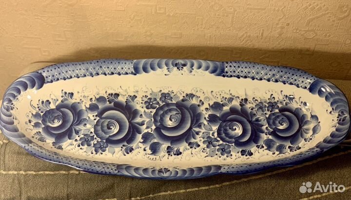 Столовая посуда. Гжель