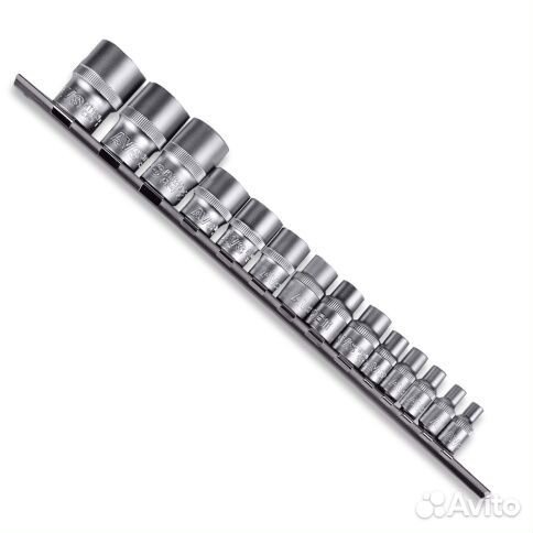 Набор головок торцевых 1/4