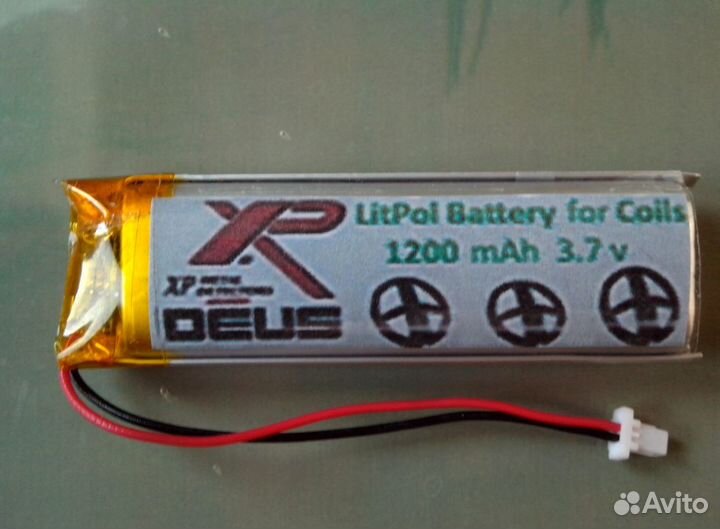 Аккумулятор для XP Deus увеличеной ёмкости 1200mAh