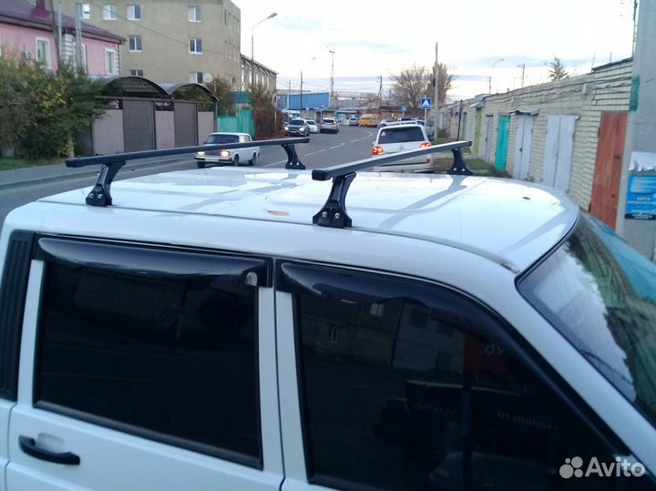 Багажник на крышу УАЗ Патриот, без рейлингов