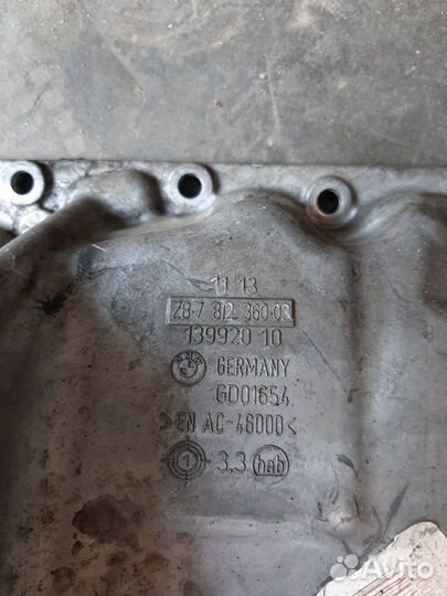 Поддон двигателя Bmw 520 D F10 N47D20 2010