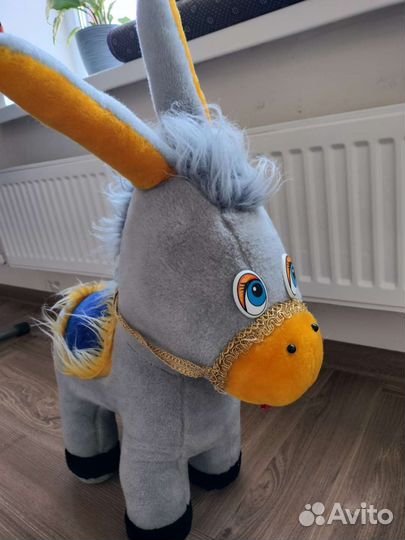 Мягкая игрушка ослик