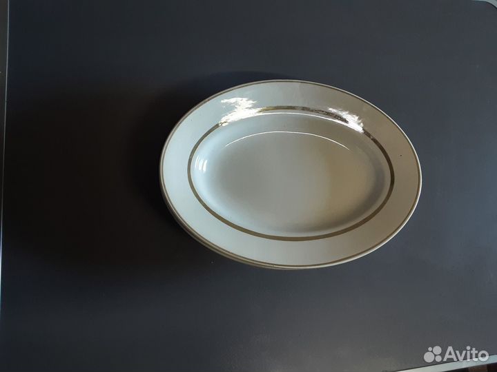 Блюдо большое овальное СССР