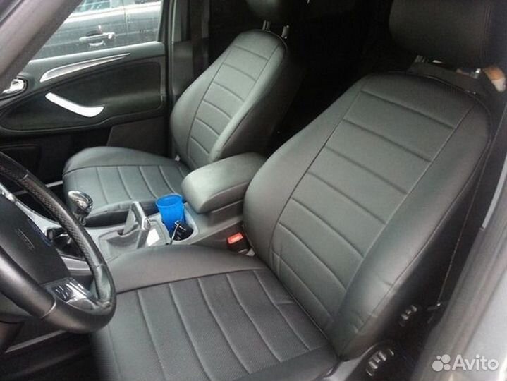 Чехлы из экокожи Автопилот на ford S-Max