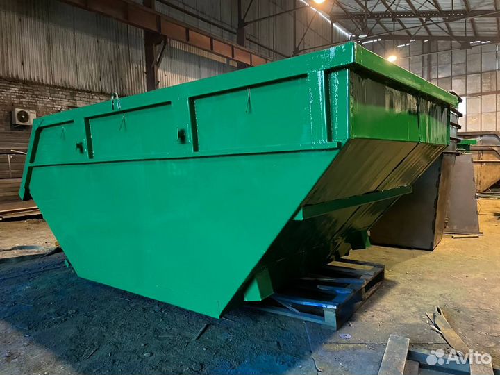 Бункер мусорный контейнер 8 кубов(лодочка)