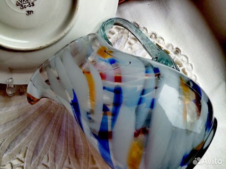 Блюдце кувшин из СССР