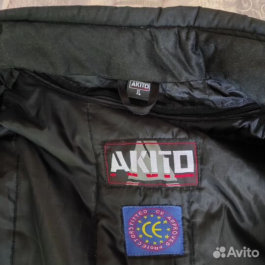 Мотокуртка с защитой мужская