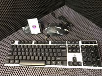 Игровая клавиатура + мышь с подсветкой