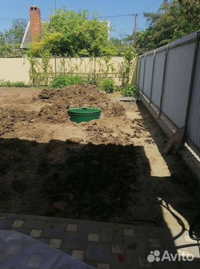 Установка канализации септик под ключ