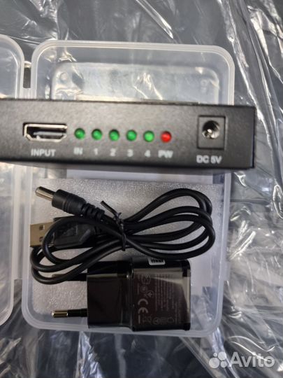 Разветвитель видеосигнала Orient hsp0104hn