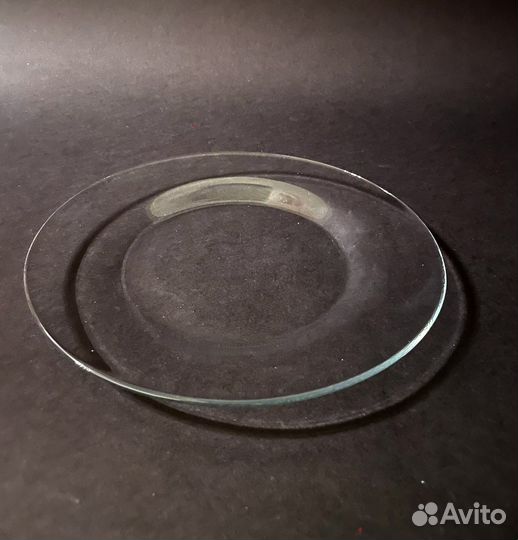 Стеклянная посуда тарелка селедочница