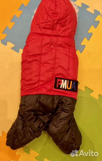 Зимний комбинезон для маленькой собаки