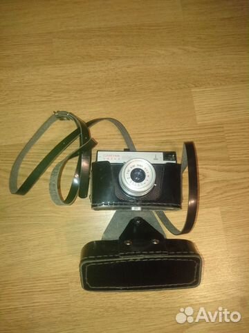 Пленочный фотоаппарат Смена 8М с объективом ломо