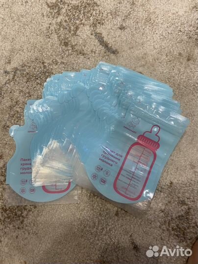 Пакет для хранения молока
