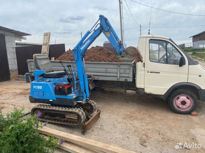 Услуги мини экскаватора копка земляные работы