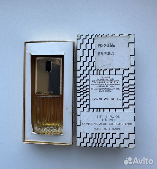 Guerlain mitsouko parfum духи 8 мл винтаж 1983