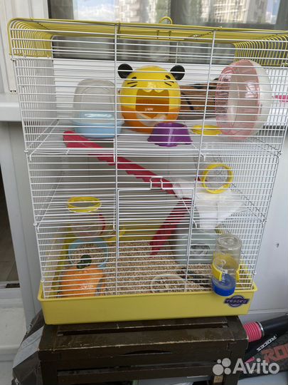 Клетка для хомяков б/у