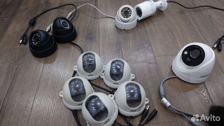 Комплект видеонаблюдения бу