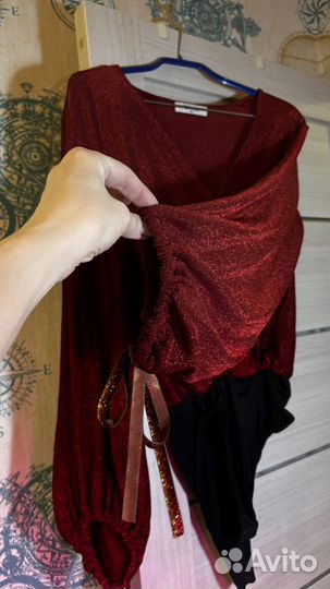 Боди вечернее