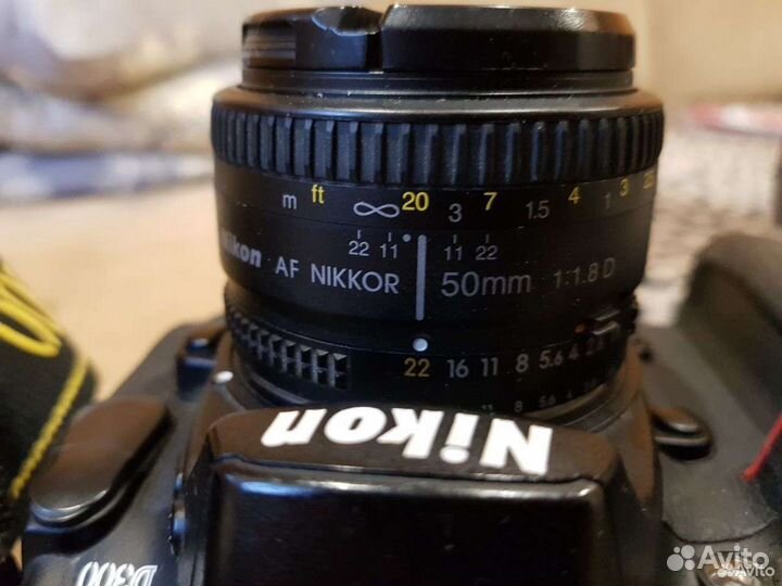 Фотоаппарат nikon d300 + объектив nikkor 50mm 1.8