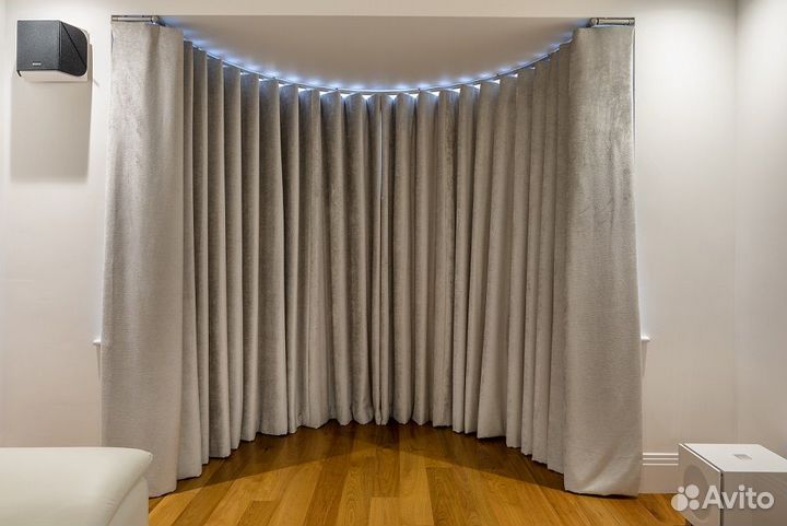 Умный Электро карниз r-5408