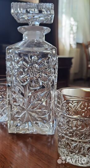 Набор для виски хрусталь