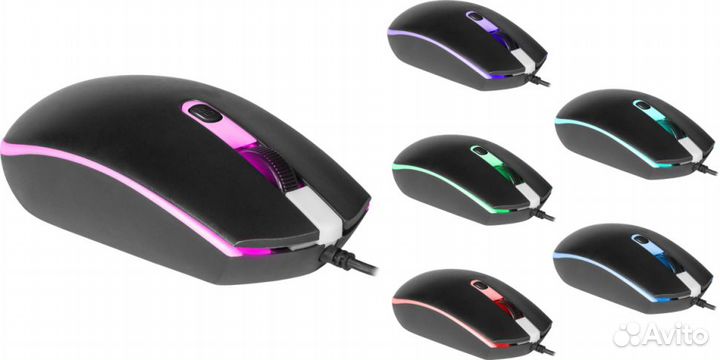 Мышь проводная Defender Optical Mouse Dot MB-986