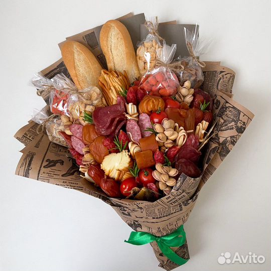 Мужские букеты съедобные