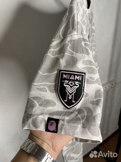 Футболка Bape x inter miami