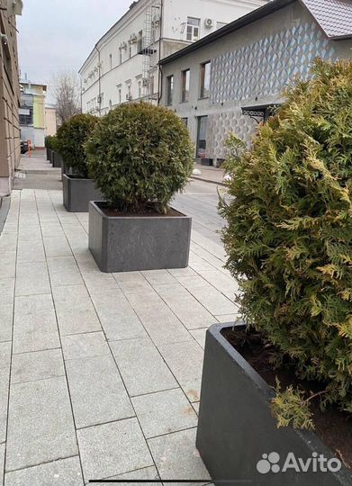 Вазон парковый бетонный