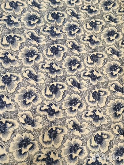 Отрезы тканей СССР: ситец, батист, поплин, сатин