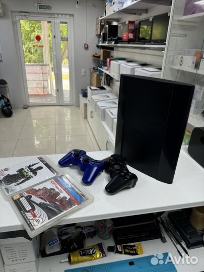Sony PS3 super slim прошитая