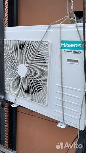 Монтаж наружнах блоков кондиционеров. Гарантия