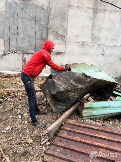 Самовывоз металлолома, резка демонтаж