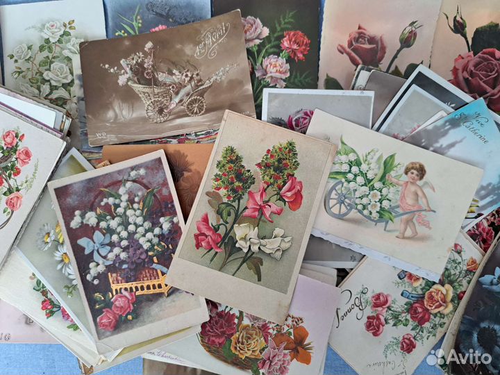 Антикварные открытки