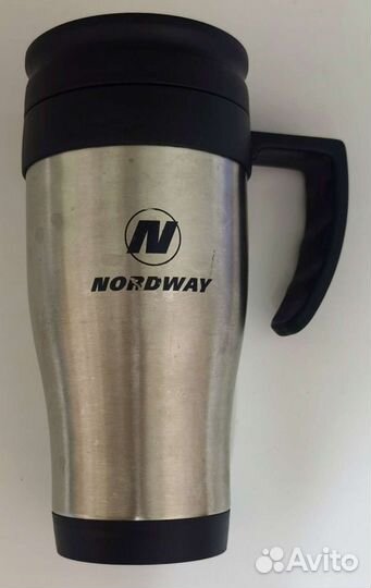 Термокружка Nordway 0,4л сталь