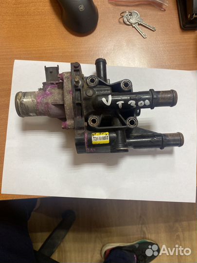 Корпус термостата opel astra, Aveo T300