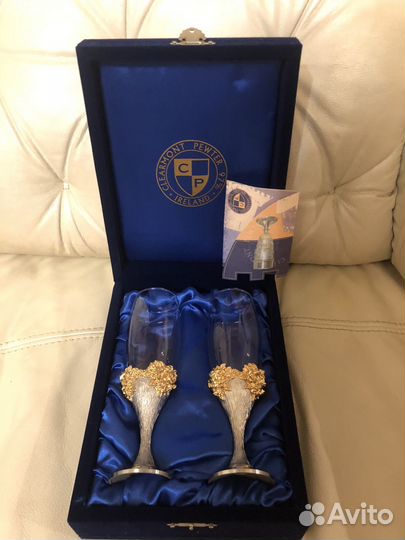 Подарочные бокалы под шампанское