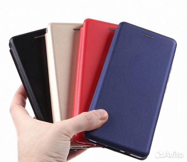 Чехол книжка на xiaomi redmi 9t note 10 10s новый