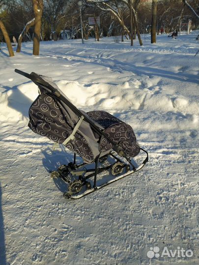 Санки коляска