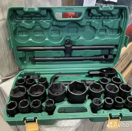 Набор головок 26 предметов грузовой