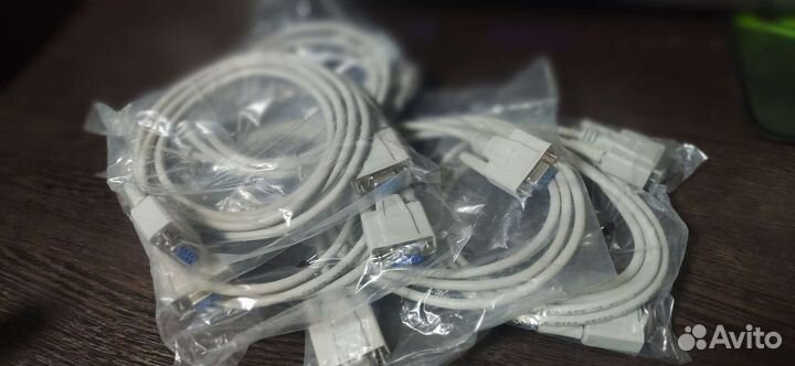 Модемный кабель GCR RS-232 COM DB9F/DB9F