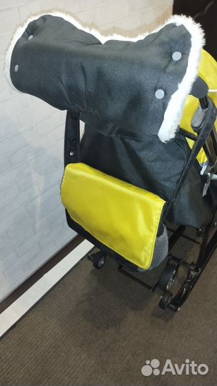 Санки коляска ника 7 5