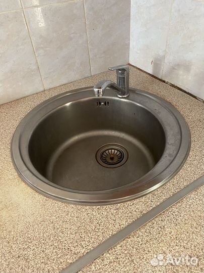 Раковина мойка для кухни с краном